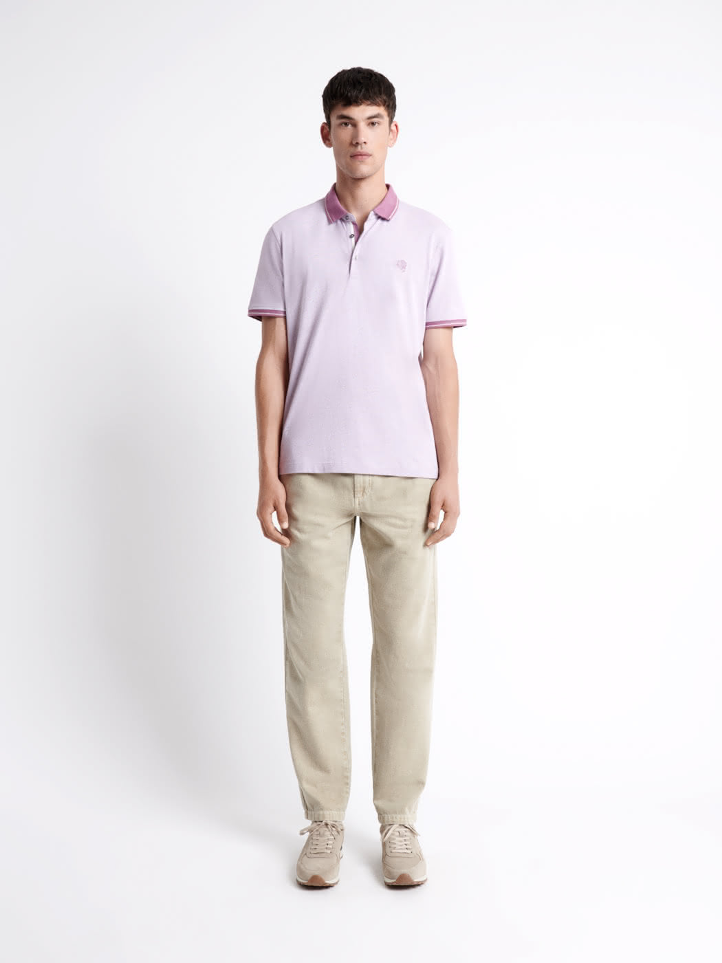 Polo manches courtes brodé 100% coton - DEVRED 1902