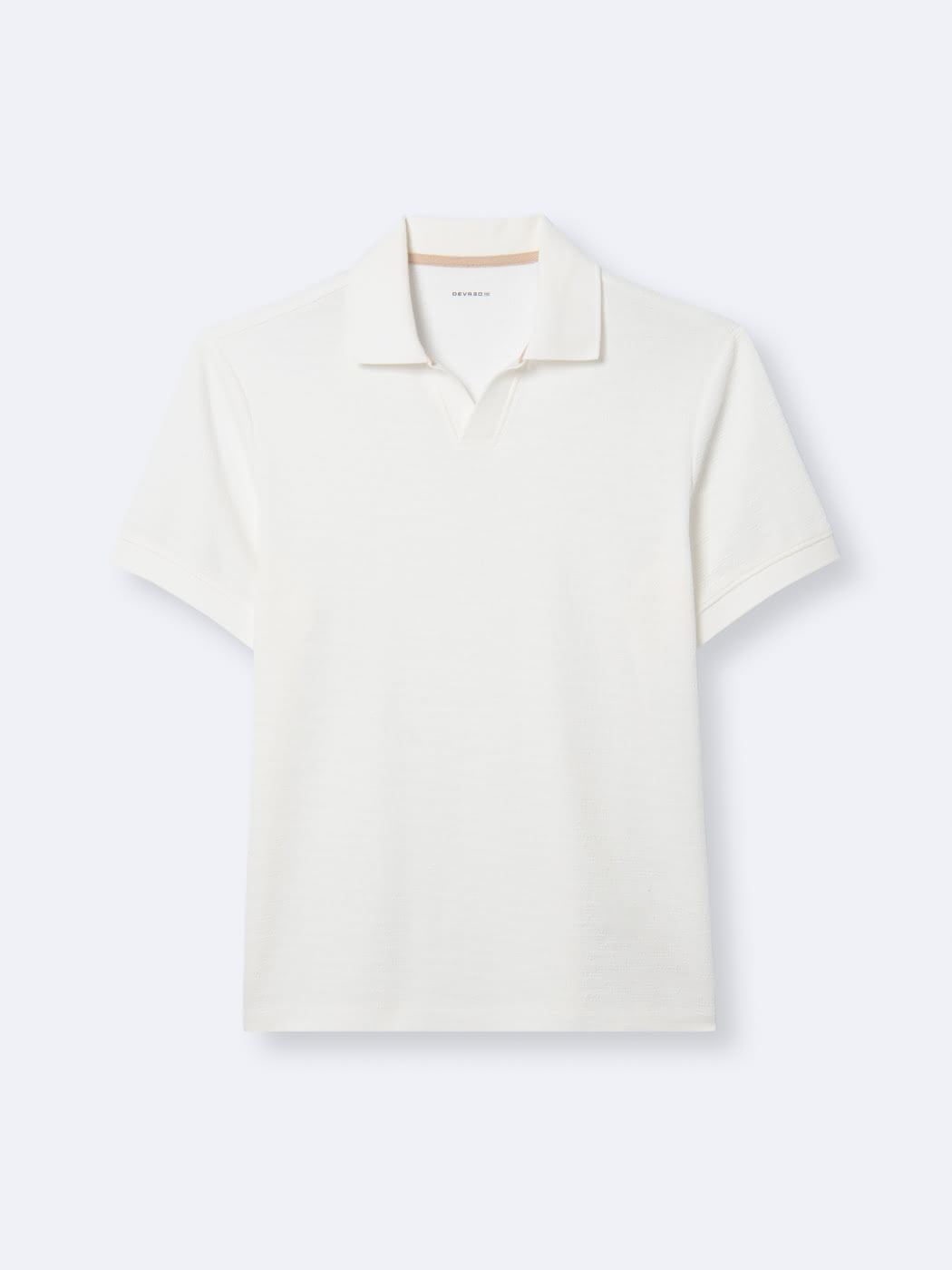 Polo manches courtes en coton - DEVRED 1902