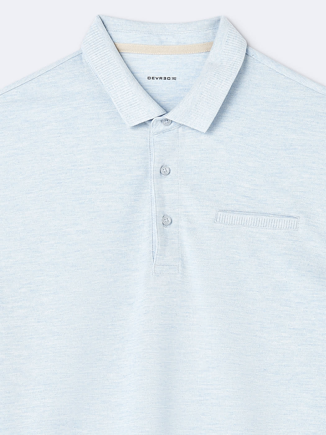 Polo manches courtes uni - DEVRED 1902