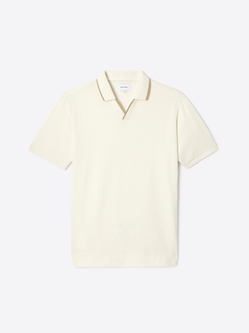 Polo col ouvert en coton - DEVRED 1902