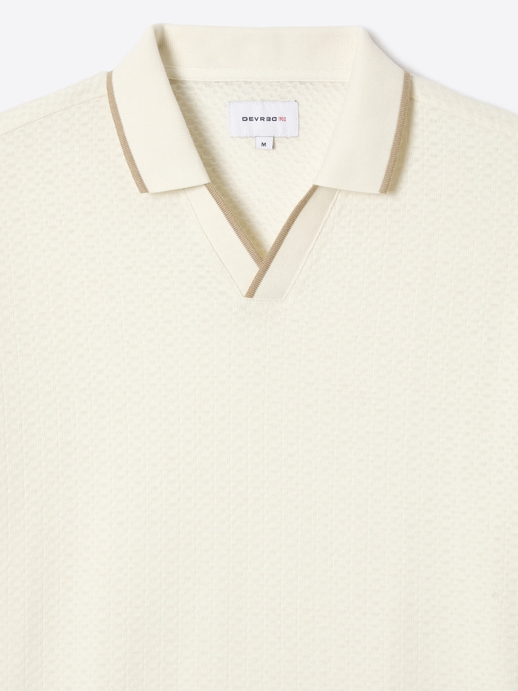 Polo col ouvert en coton - DEVRED 1902