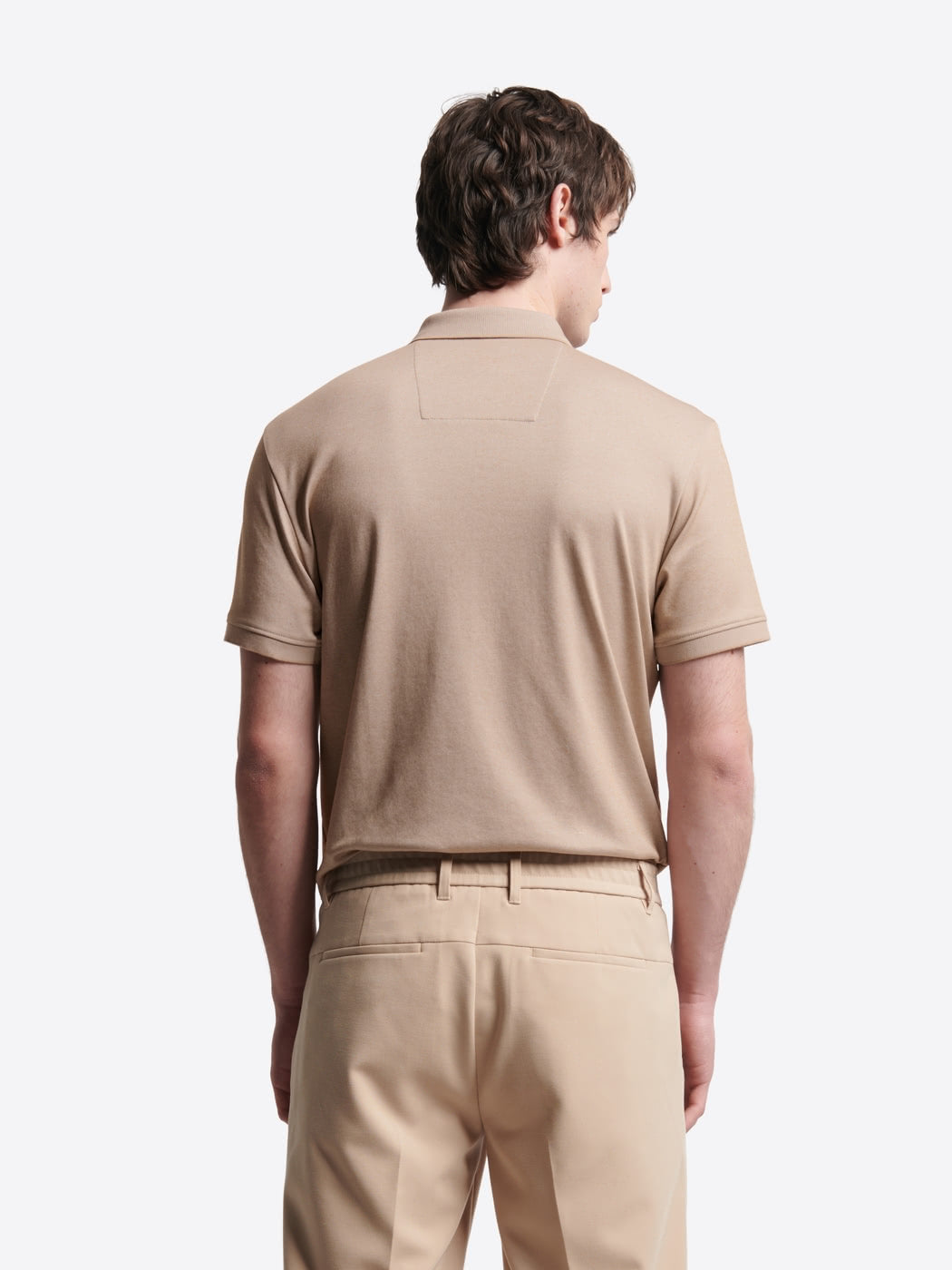 Polo col boutonné maille chinée - DEVRED 1902