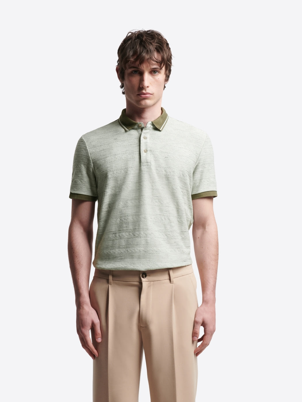 Polo col boutonné en coton - DEVRED 1902