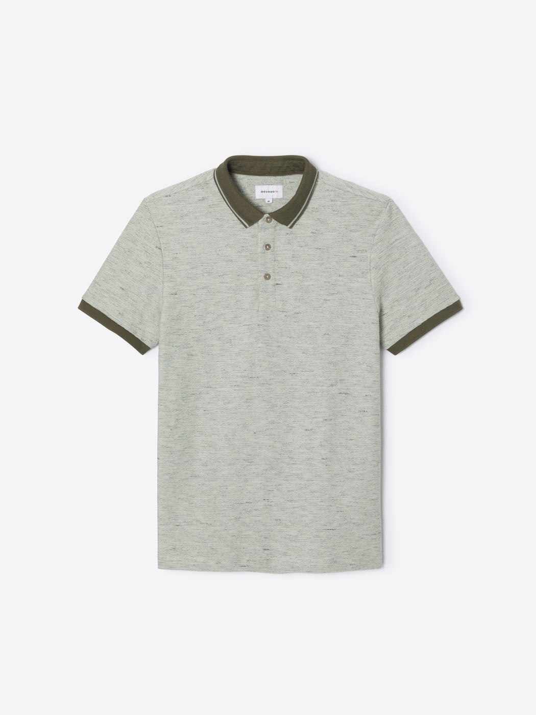 Polo col boutonné en coton - DEVRED 1902