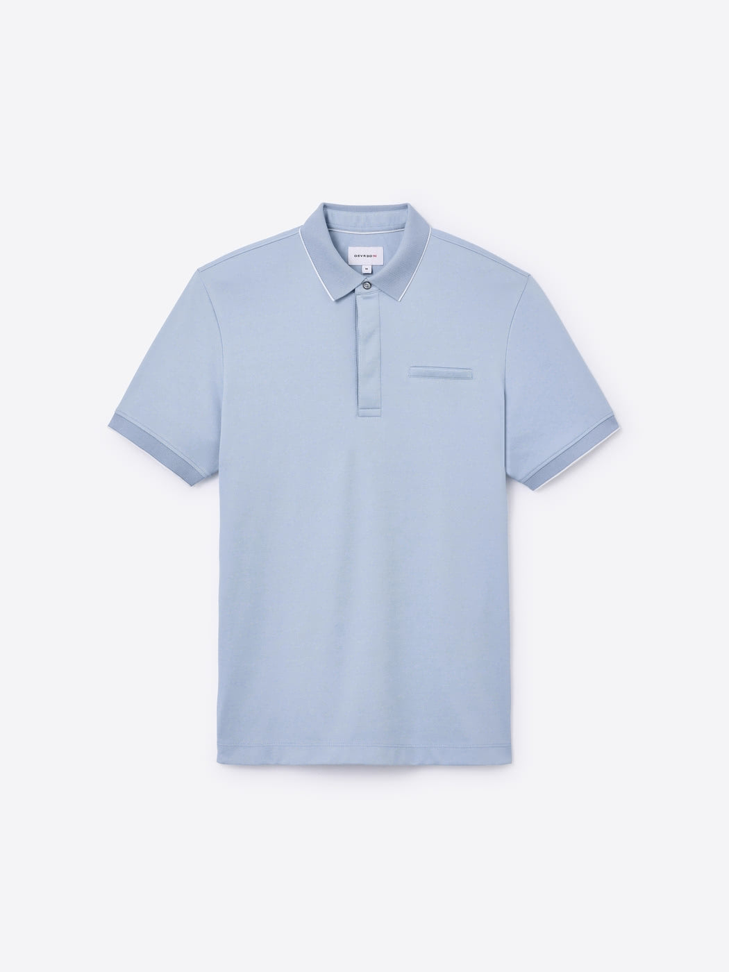 Polo col boutonné maille chinée - DEVRED 1902