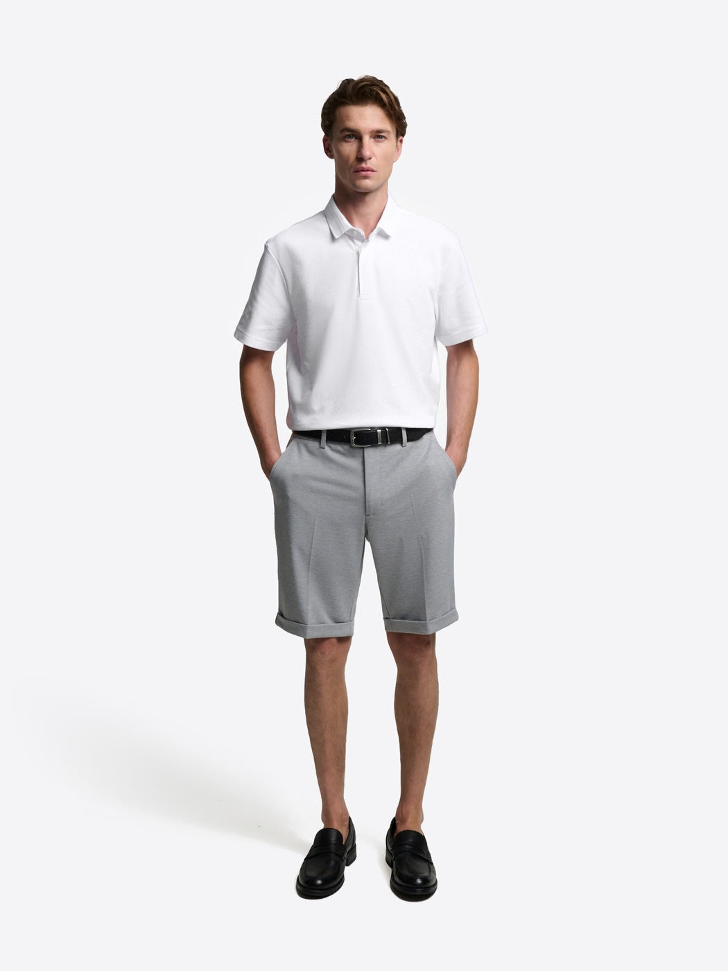 Polo boutonné en coton premium - DEVRED 1902