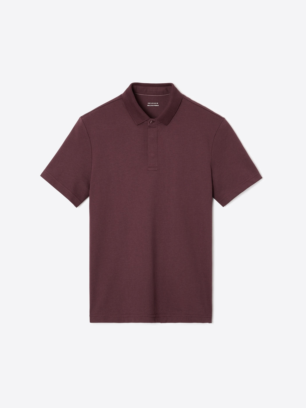 Polo col boutonné en coton premium - DEVRED 1902