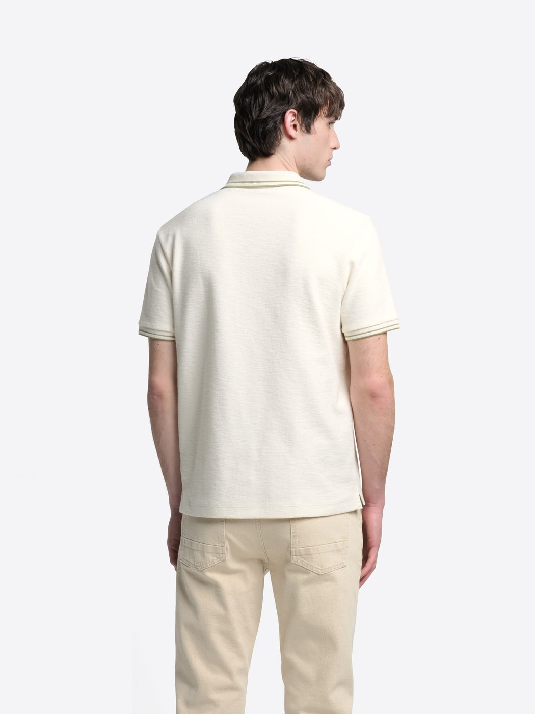 Polo col contrasté en coton - DEVRED 1902