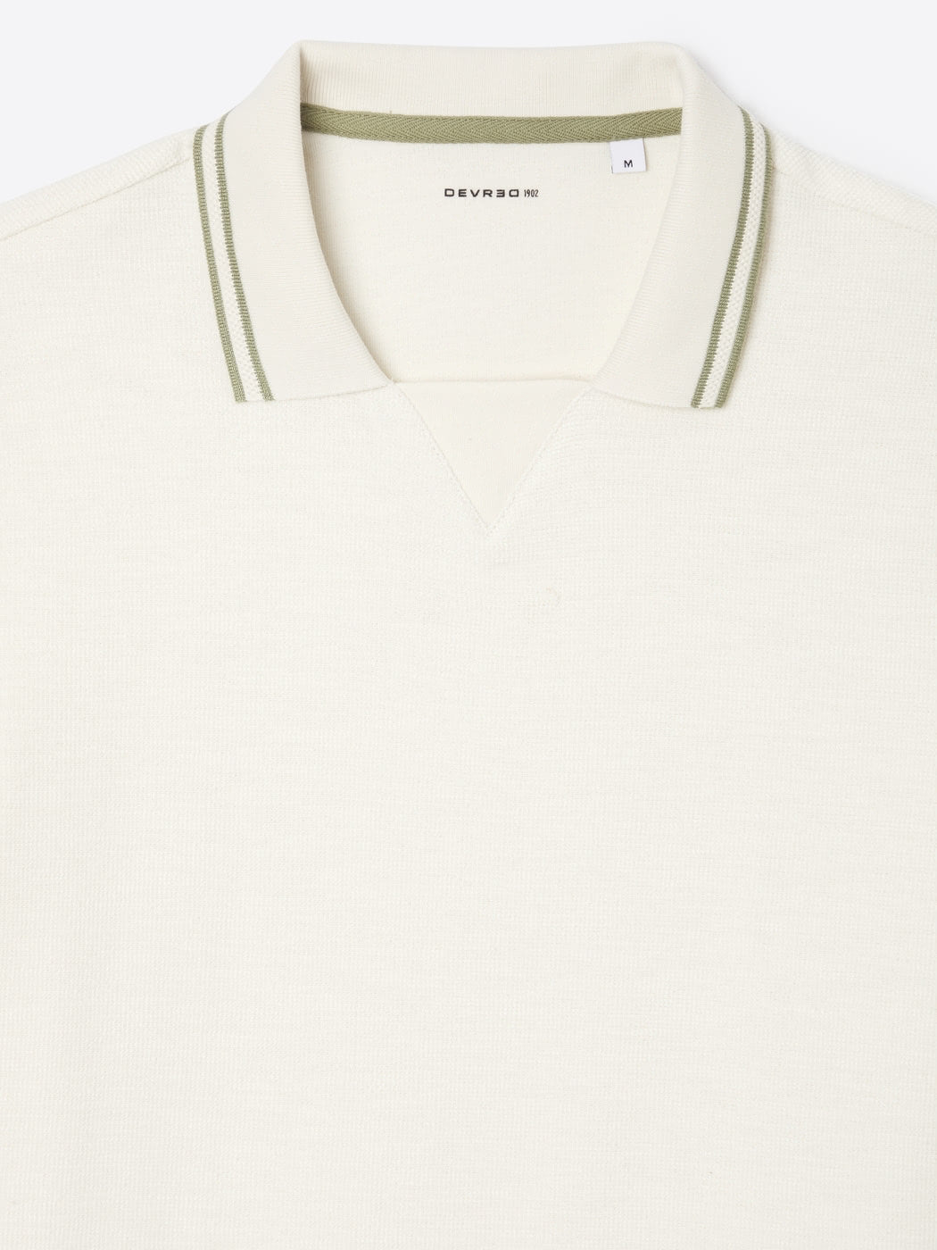 Polo col contrasté en coton - DEVRED 1902