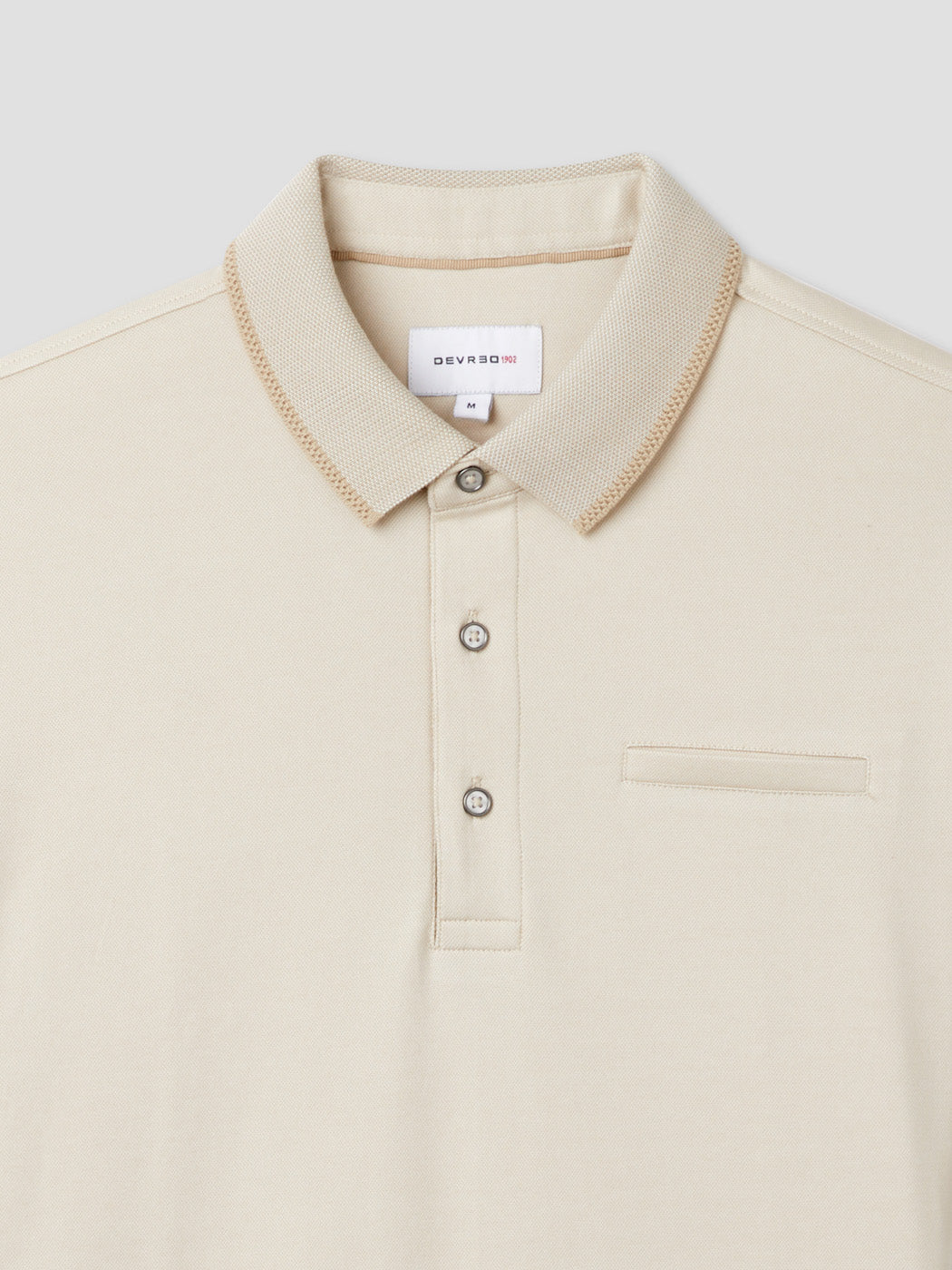 Polo boutonné chiné - DEVRED 1902