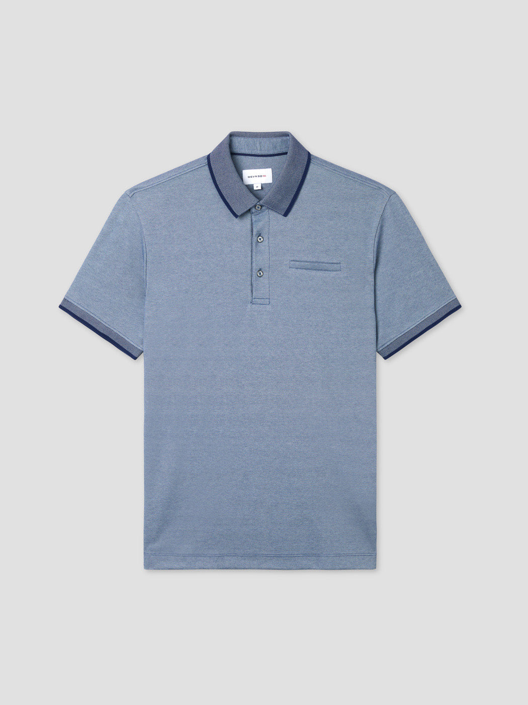 Polo boutonné chiné - DEVRED 1902