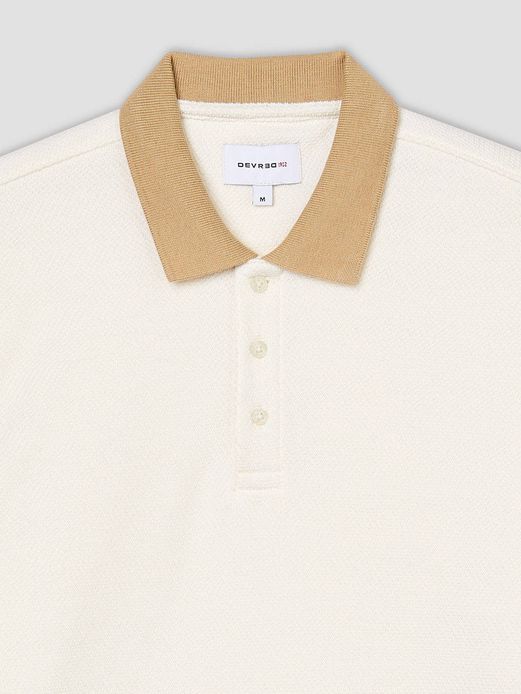 Polo boutonné en jacquard - DEVRED 1902