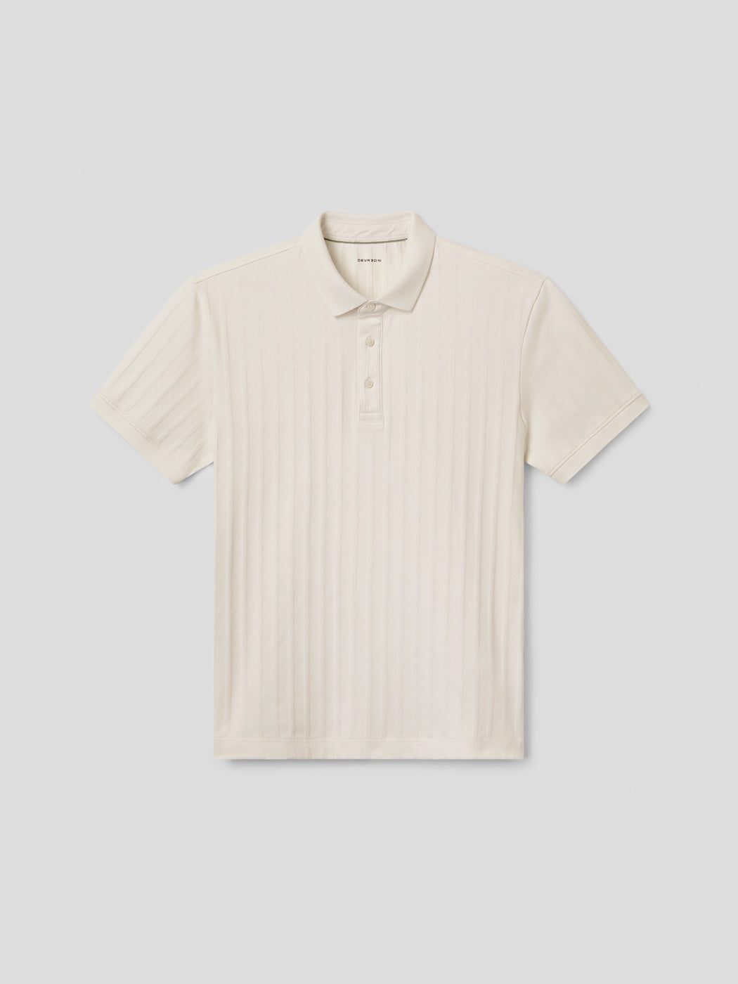 Polo boutonné en seersucker - DEVRED 1902