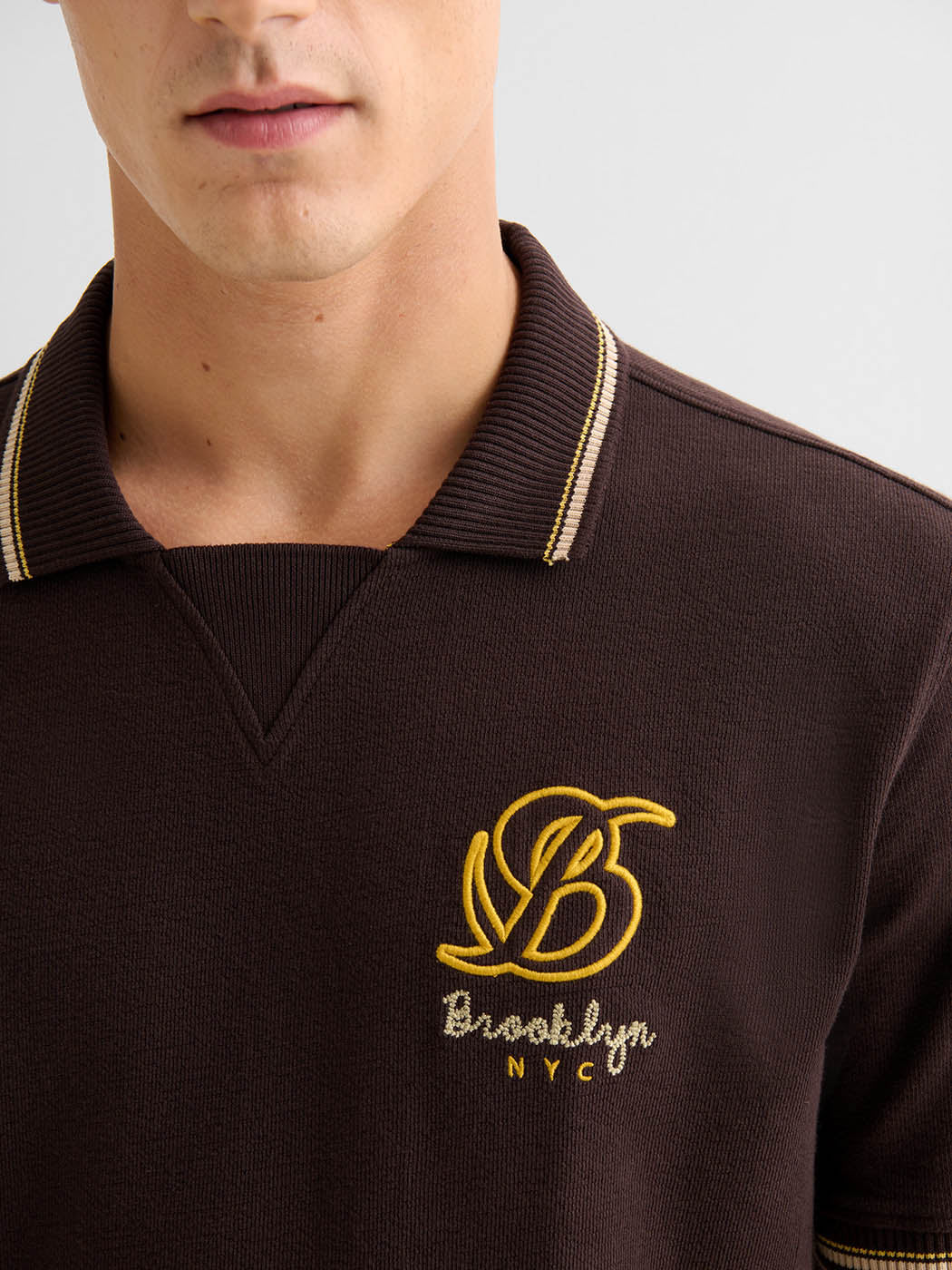 Polo boutonné en coton - DEVRED 1902