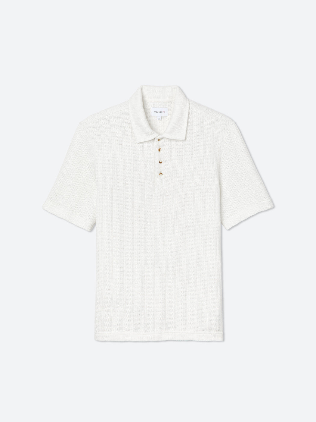 Polo col boutonné en coton - DEVRED 1902