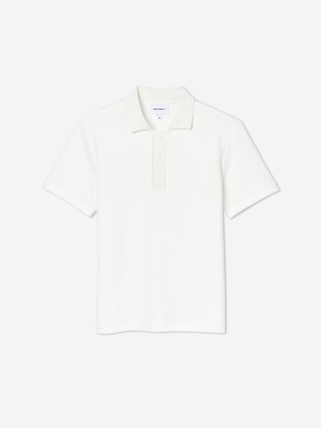 Polo regular col boutonné en coton - DEVRED 1902