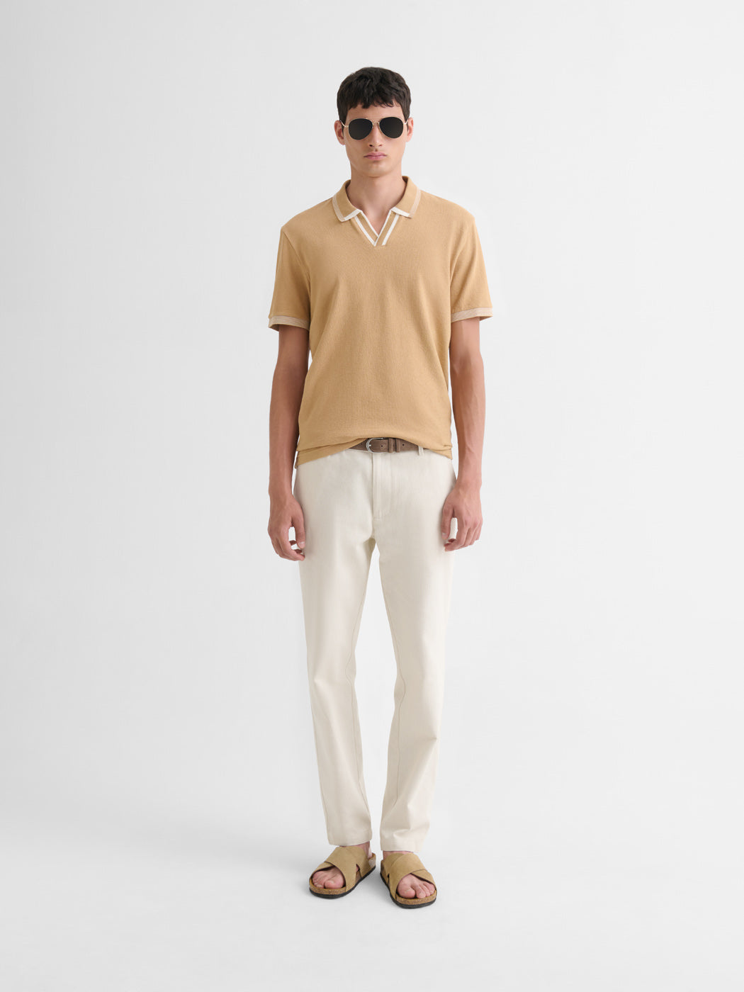 Polo col ouvert en coton - DEVRED 1902