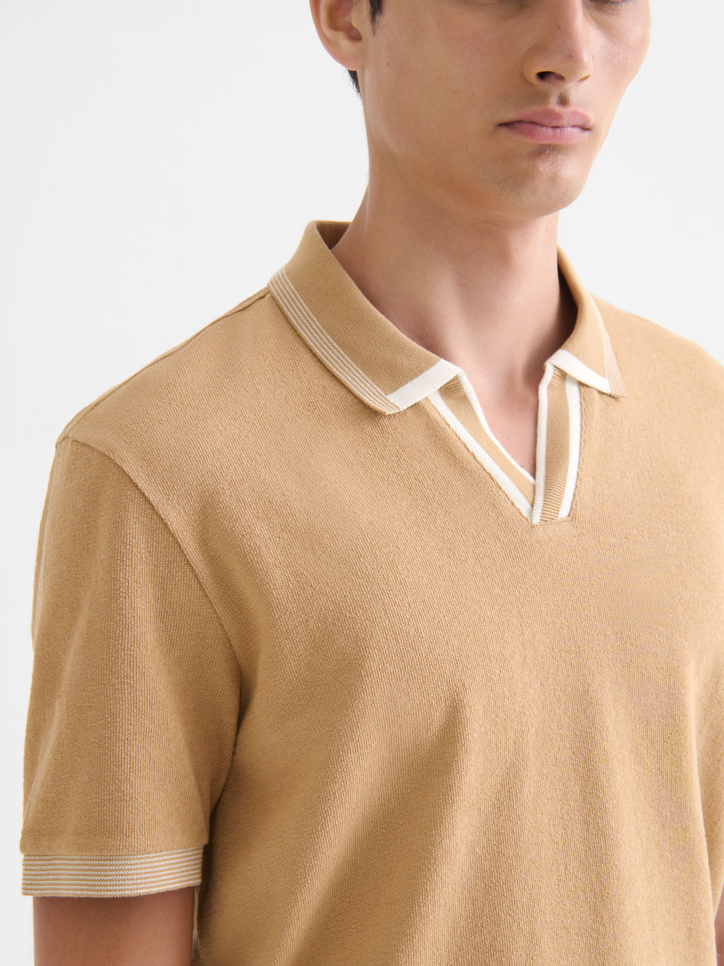 Polo col ouvert en coton - DEVRED 1902