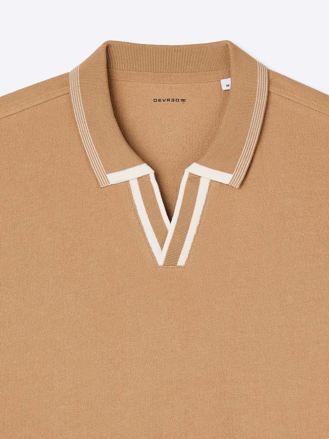 Polo col ouvert en coton - DEVRED 1902
