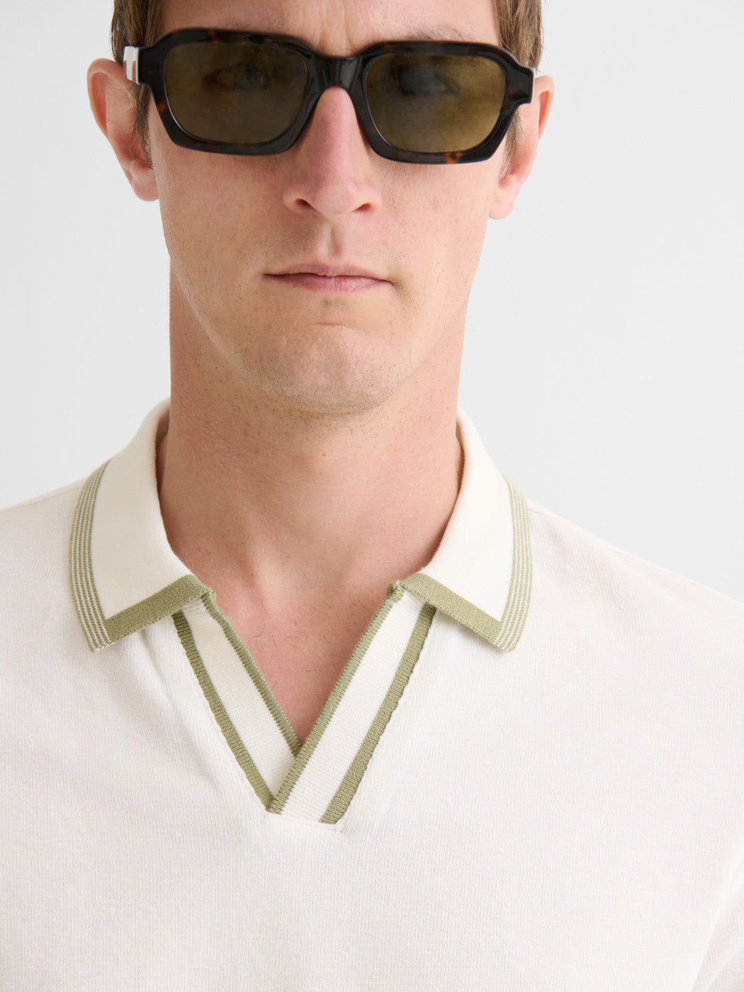 Polo col ouvert en coton - DEVRED 1902