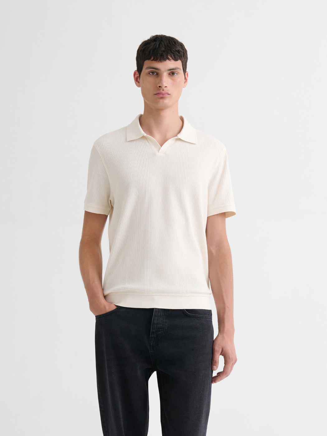Polo col ouvert gauffré - DEVRED 1902