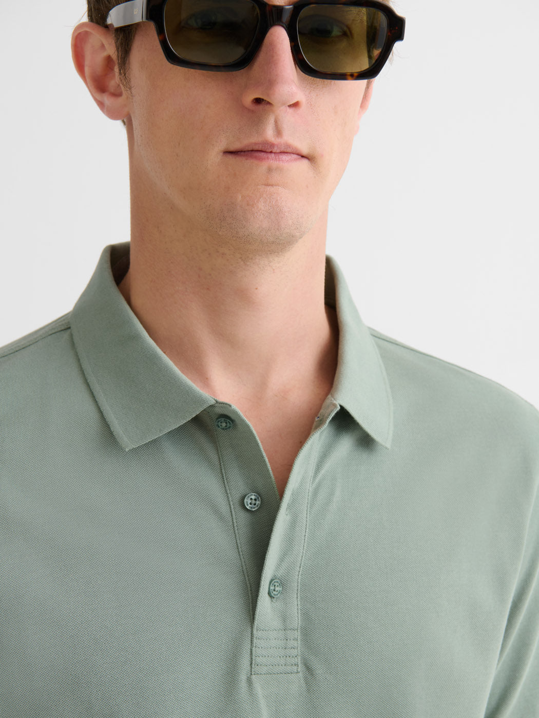 Polo boutonné en coton - DEVRED 1902
