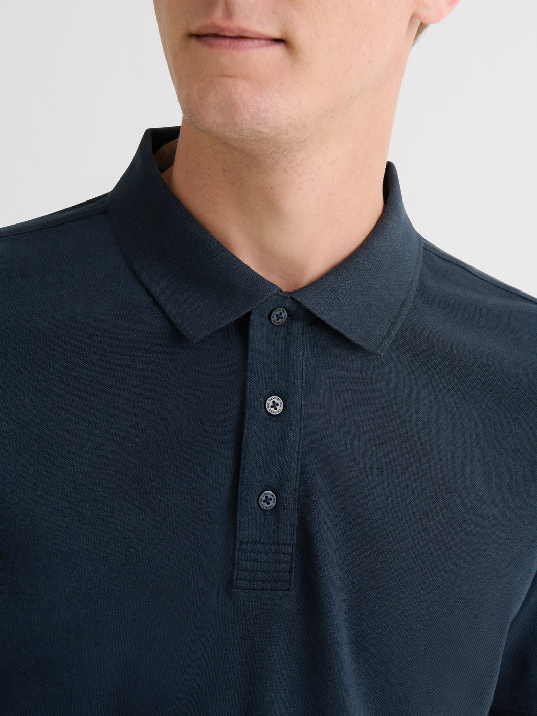 Polo boutonné en coton - DEVRED 1902