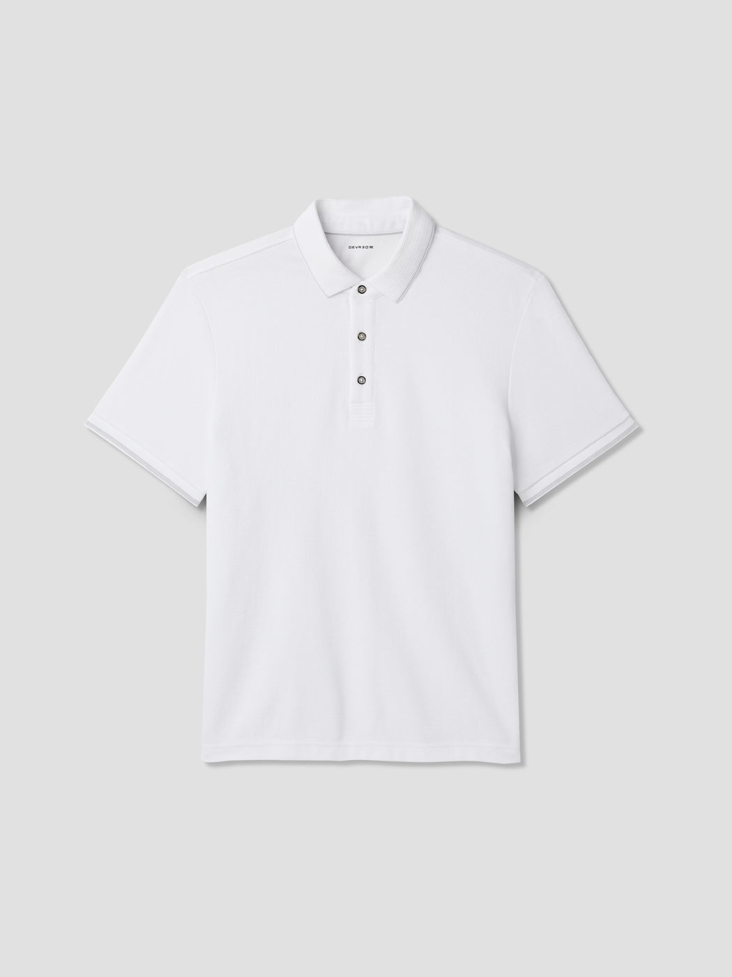 Polo boutonné gauffré - DEVRED 1902