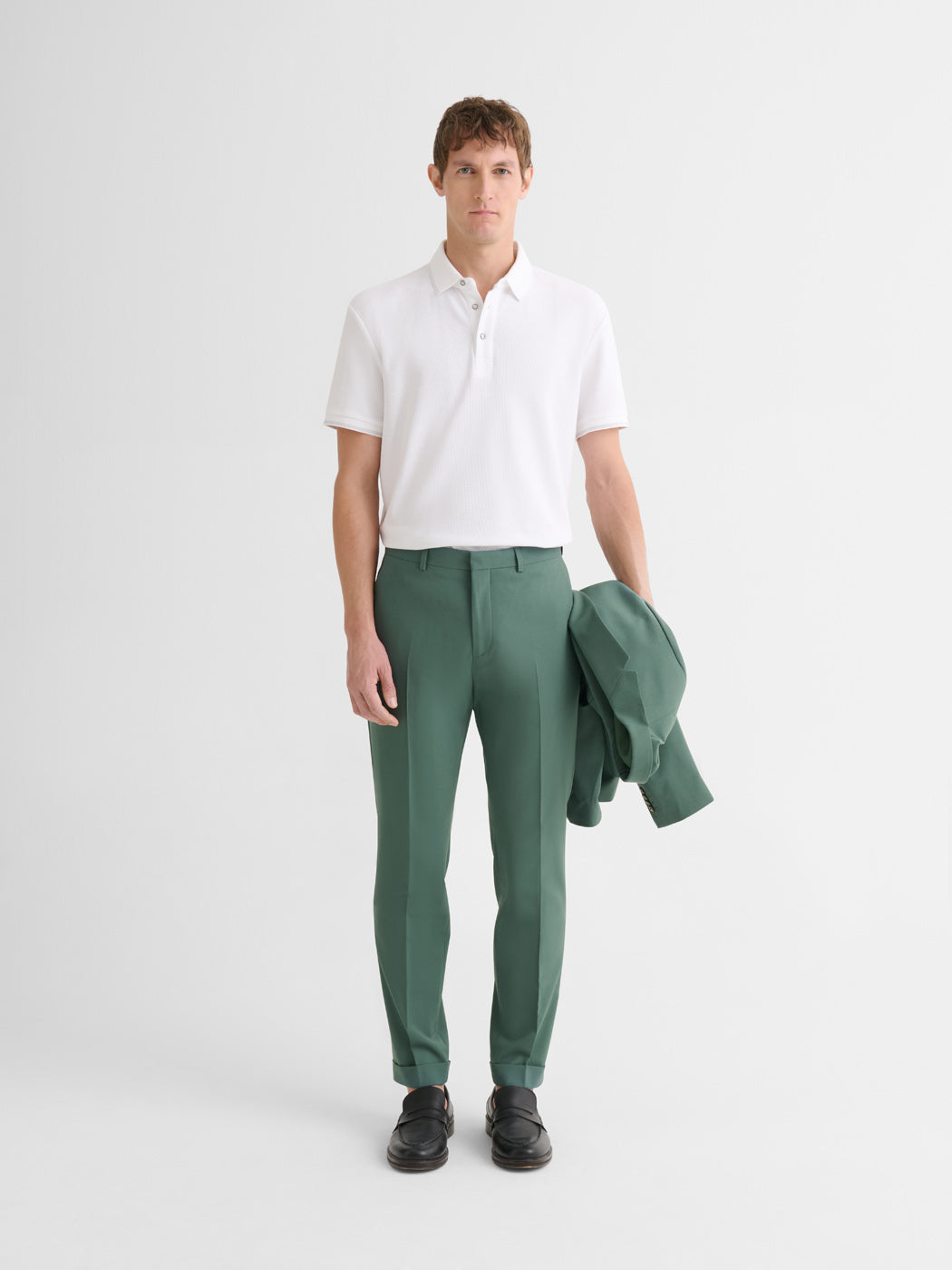 Polo boutonné gauffré - DEVRED 1902