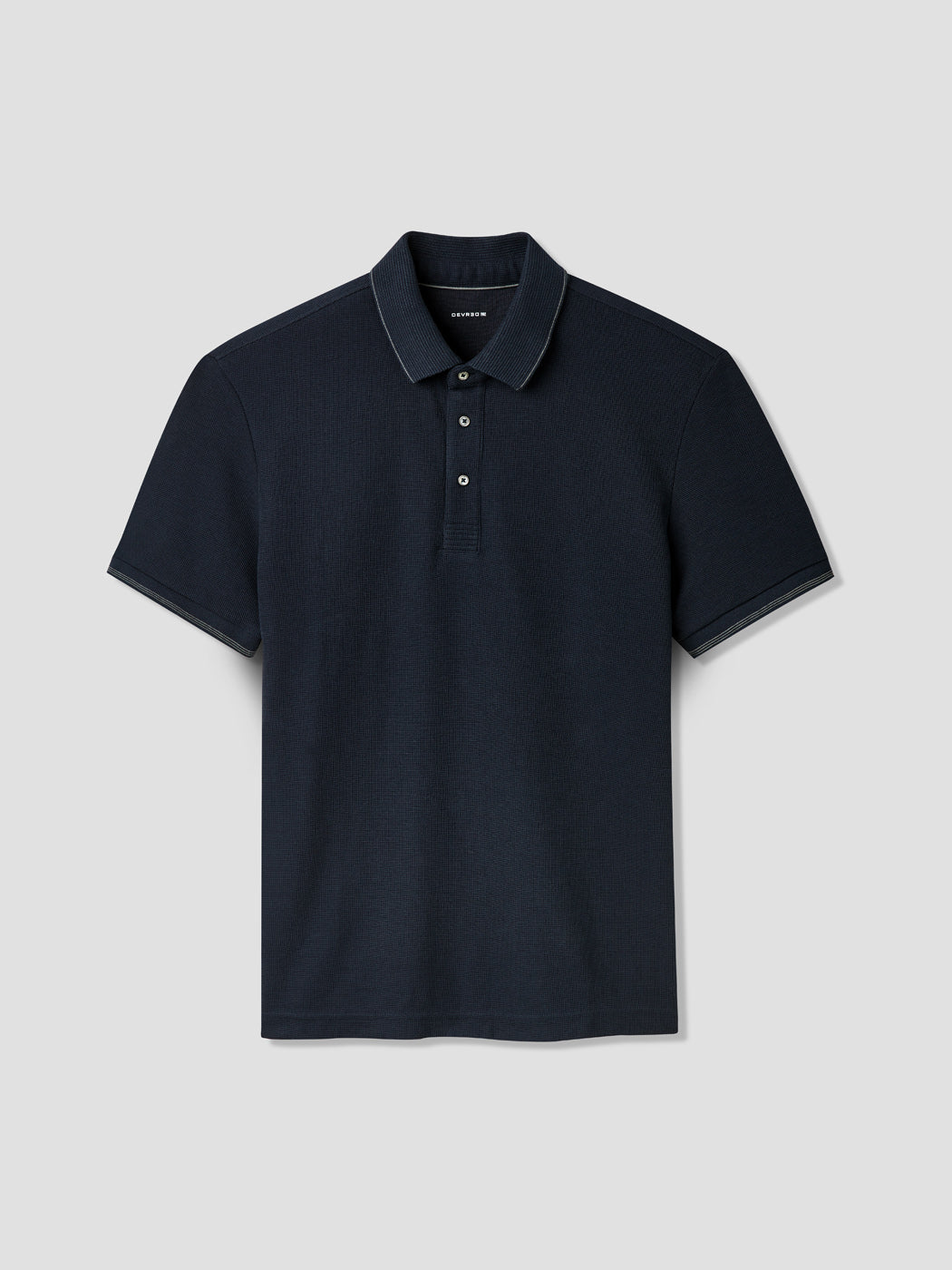 Polo boutonné gauffré - DEVRED 1902
