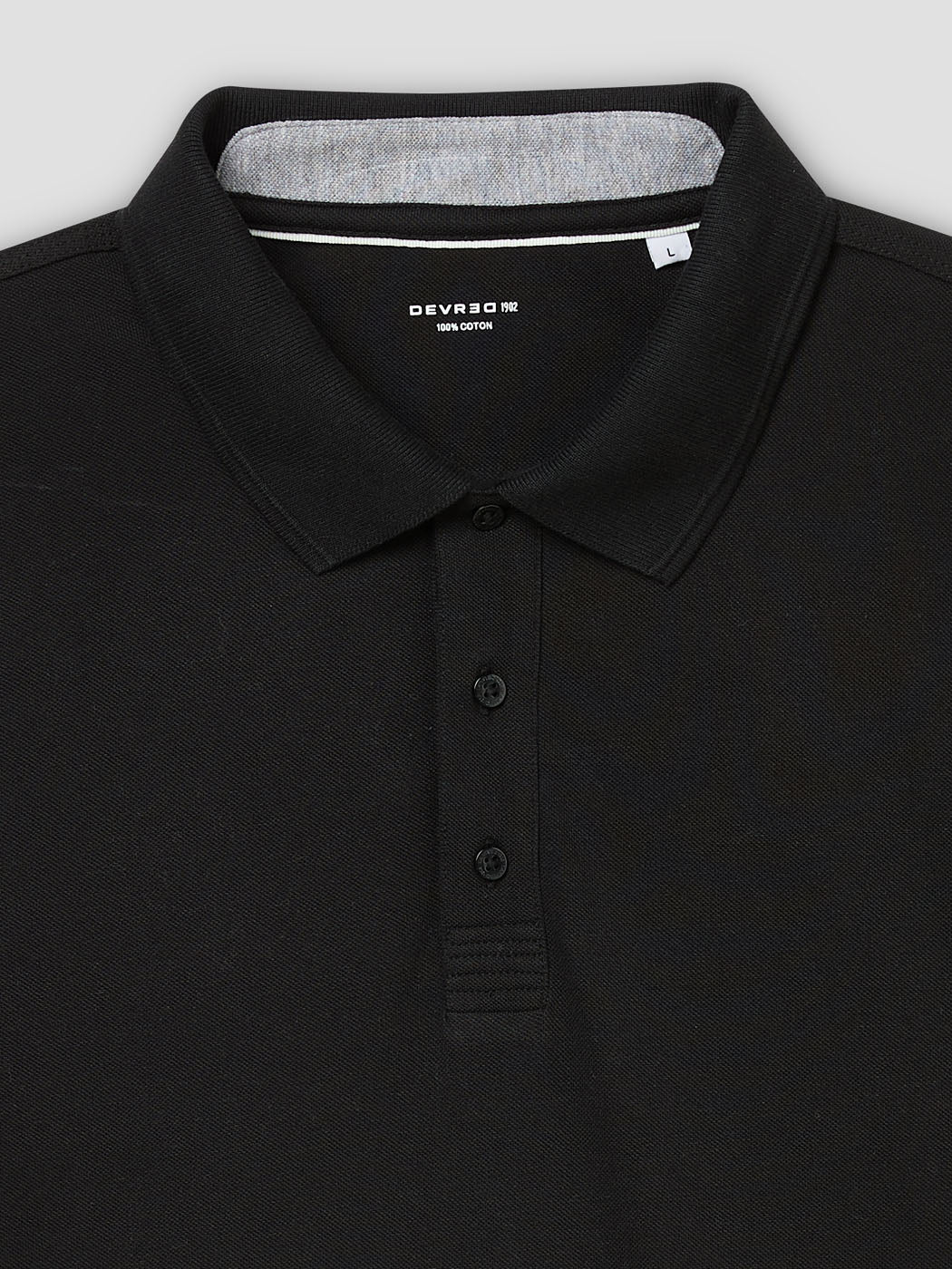 Polo col boutonné en coton - DEVRED 1902