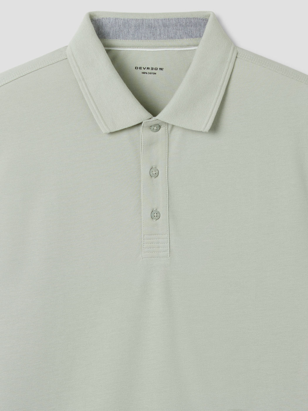 Polo col boutonné en coton - DEVRED 1902