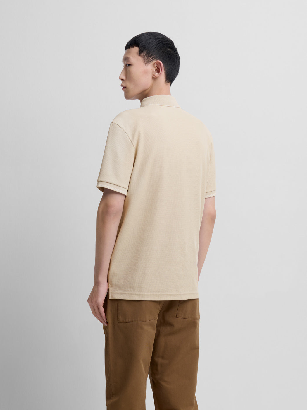 Polo col boutonné gauffré - DEVRED 1902