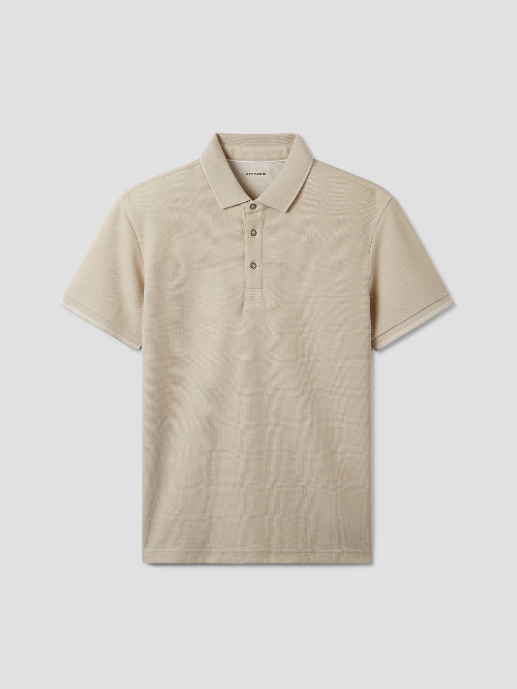 Polo col boutonné gauffré - DEVRED 1902