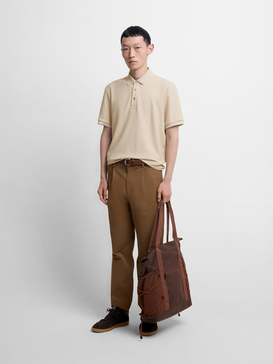 Polo col boutonné gauffré - DEVRED 1902
