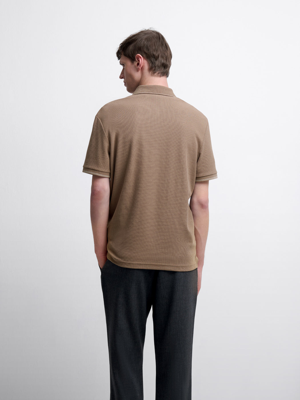 Polo col boutonné gauffré - DEVRED 1902