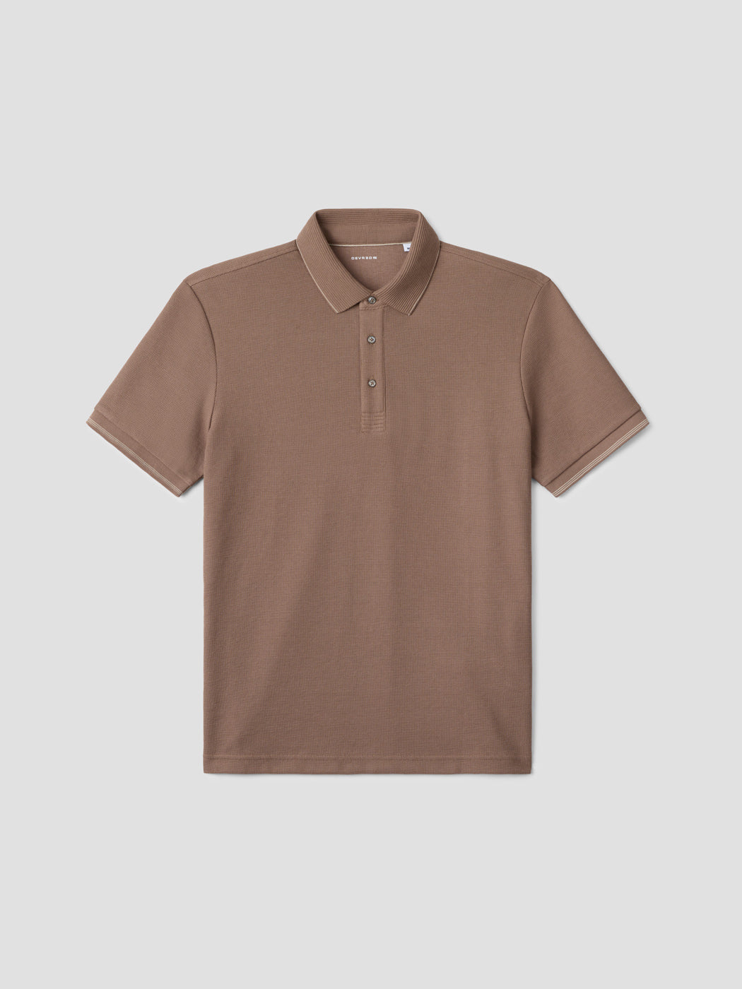 Polo col boutonné gauffré - DEVRED 1902