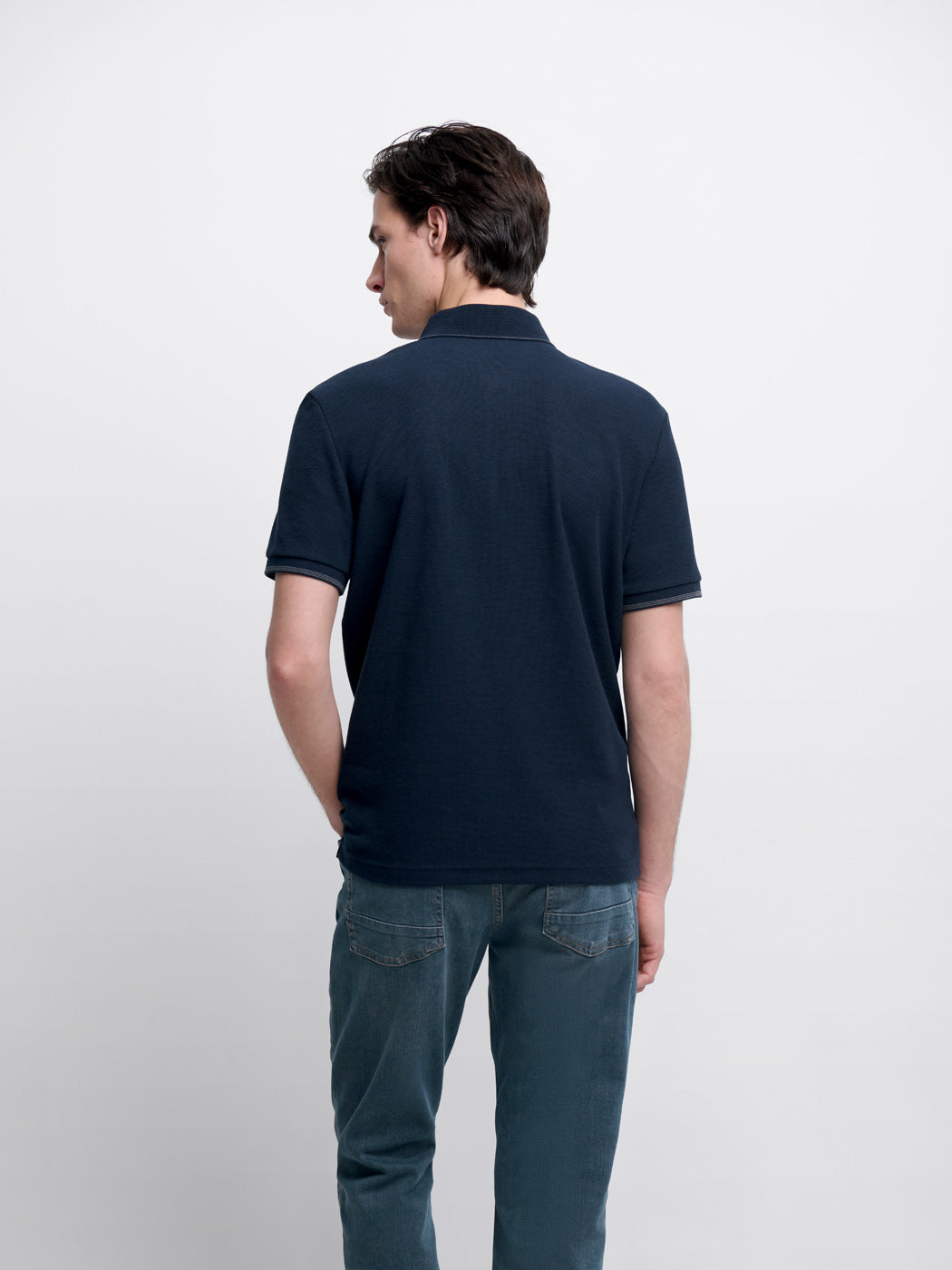Polo col boutonné gauffré - DEVRED 1902