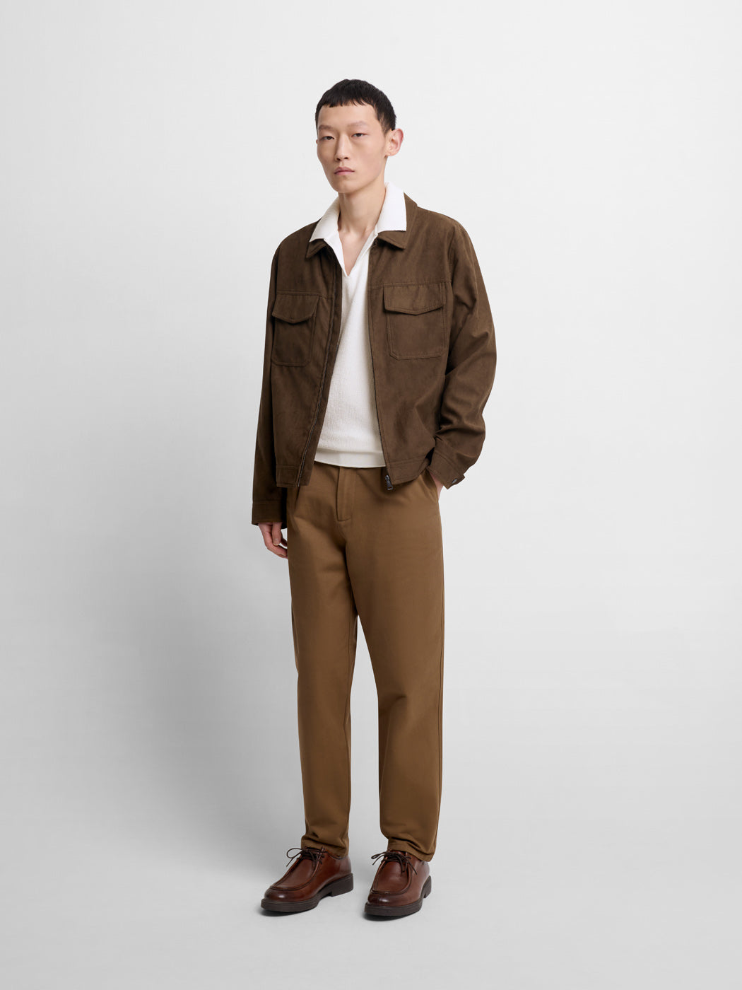 Polo col ouvert en jacquard - DEVRED 1902