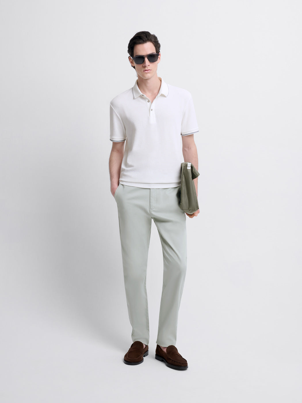 POLO MC MAILLE FINE HOMME - DEVRED 1902