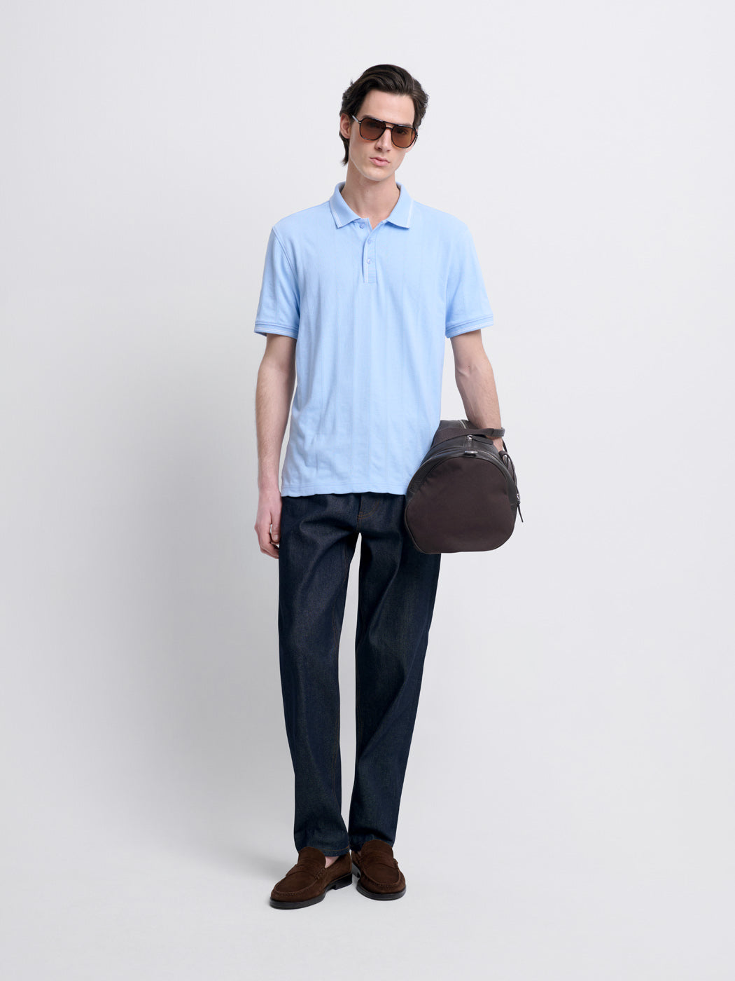 POLO MC MAILLE FINE HOMME - DEVRED 1902
