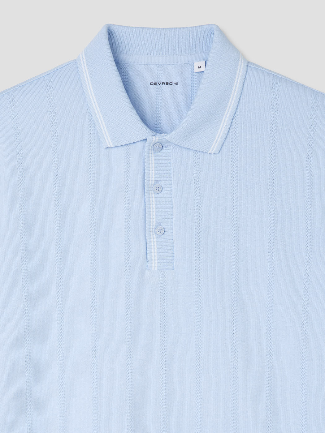 POLO MC MAILLE FINE HOMME - DEVRED 1902