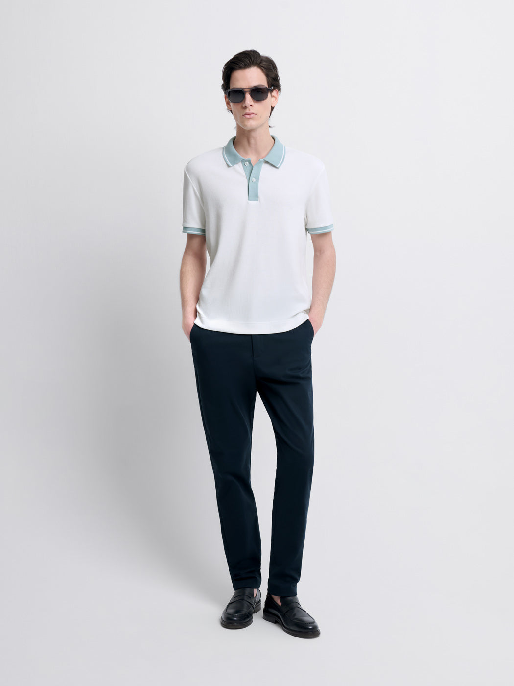 POLO MC MAILLE FINE HOMME - DEVRED 1902