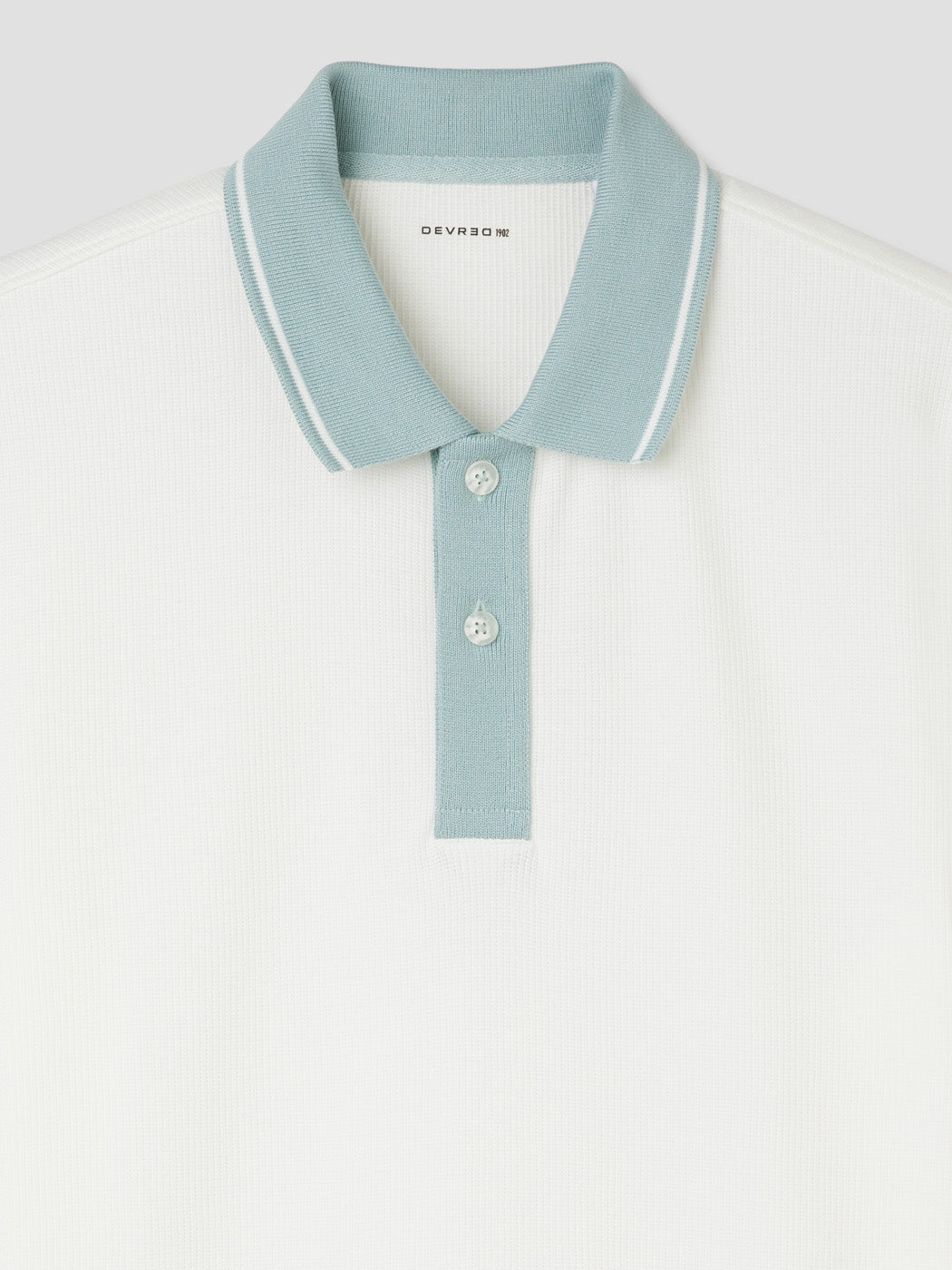 POLO MC MAILLE FINE HOMME - DEVRED 1902