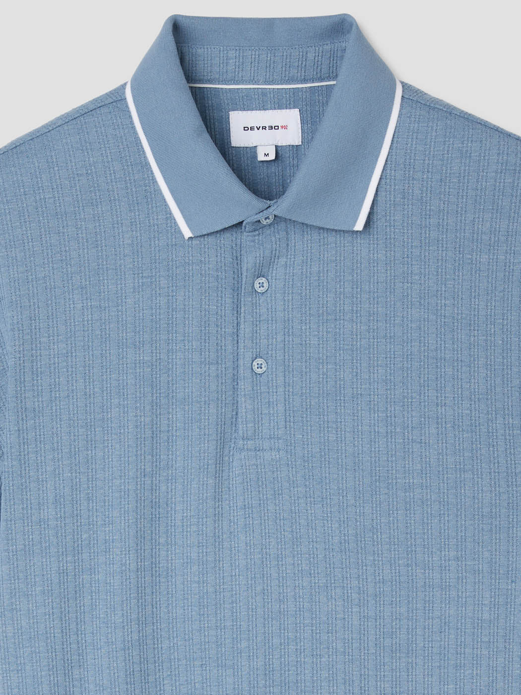 POLO MC MAILLE FINE HOMME - DEVRED 1902