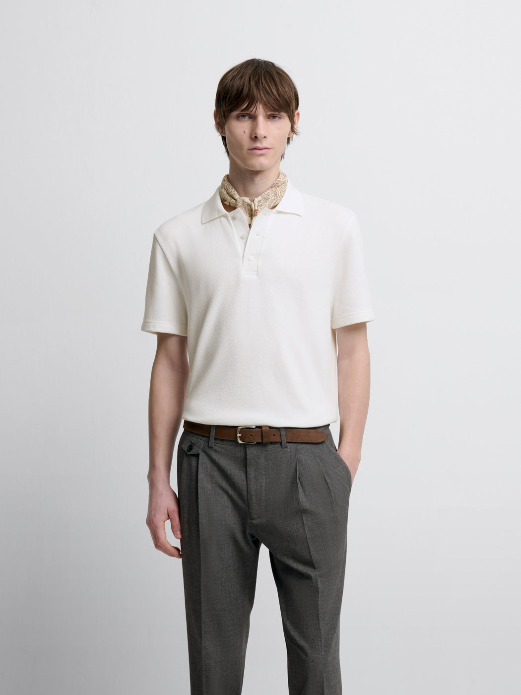 POLO MC MAILLE FINE HOMME - DEVRED 1902