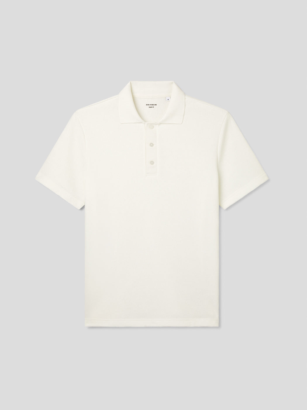 POLO MC MAILLE FINE HOMME - DEVRED 1902