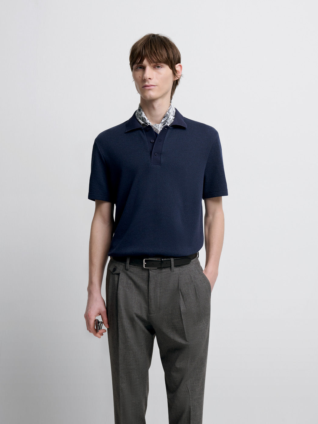 POLO MC MAILLE FINE HOMME - DEVRED 1902