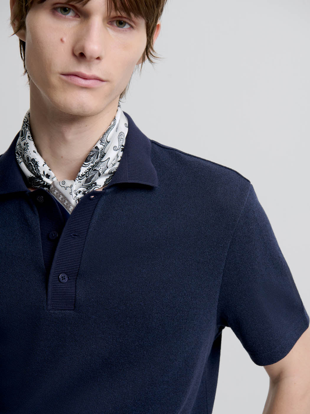 POLO MC MAILLE FINE HOMME - DEVRED 1902