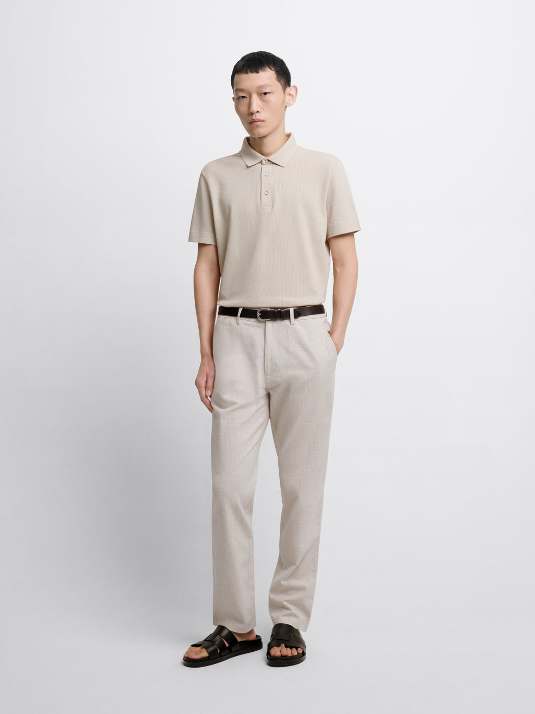 POLO MC MAILLE FINE HOMME - DEVRED 1902